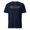 Beware of Jet Blast Props & Rotors T-Shirt - Navy