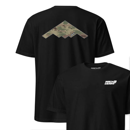 B-2 "Spirit" OCP Camo Silhouette Front & Back T-Shirt