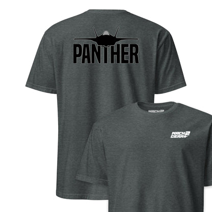 F-35 "Panther" Blackout Front & Back T-Shirt