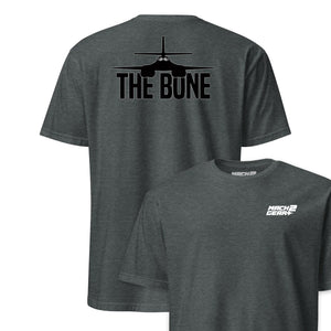 B-1 "The Bone" Blackout Front & Back T-Shirt