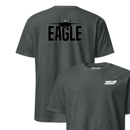 F-15 "Eagle" Blackout Front & Back T-Shirt