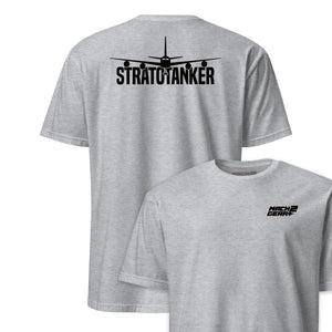KC-135  "Stratotanker" Blackout Front & Back T-Shirt