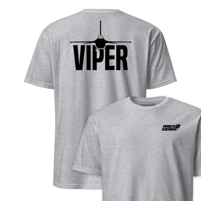 F-16 "Viper" Blackout Front & Back T-Shirt