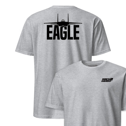 F-15 "Eagle" Blackout Front & Back T-Shirt