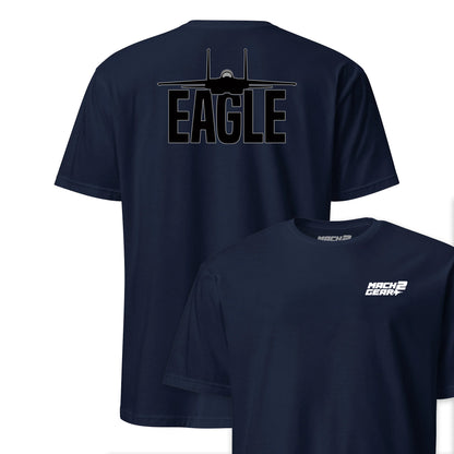 F-15 "Eagle" Blackout Front & Back T-Shirt