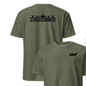 KC-135  "Stratotanker" Blackout Front & Back T-Shirt