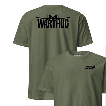 A-10 "Warthog" Blackout Front & Back T-Shirt