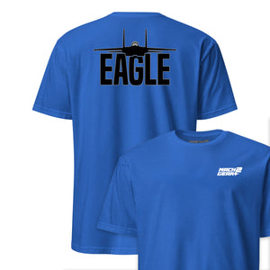 F-15 "Eagle" Blackout Front & Back T-Shirt