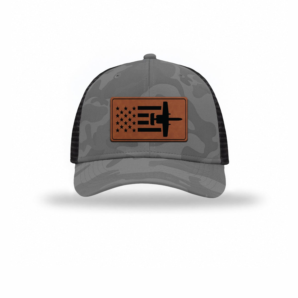 A-10 Aircraft Flag — GREY CAMO/BLACK