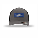 Sr-71 Aircraft Flag — GRAPHITE/BLACK