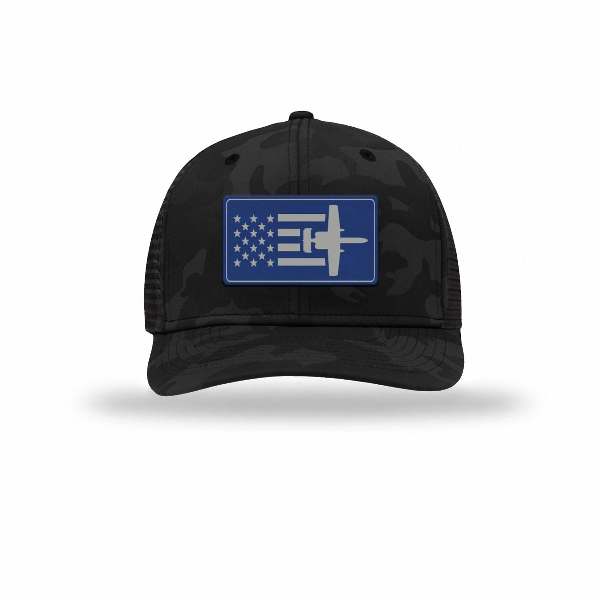 A-10 Aircraft Flag — BLACK CAMO/BLACK