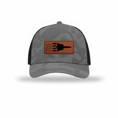 Sr-71 Aircraft Flag — GREY CAMO/BLACK