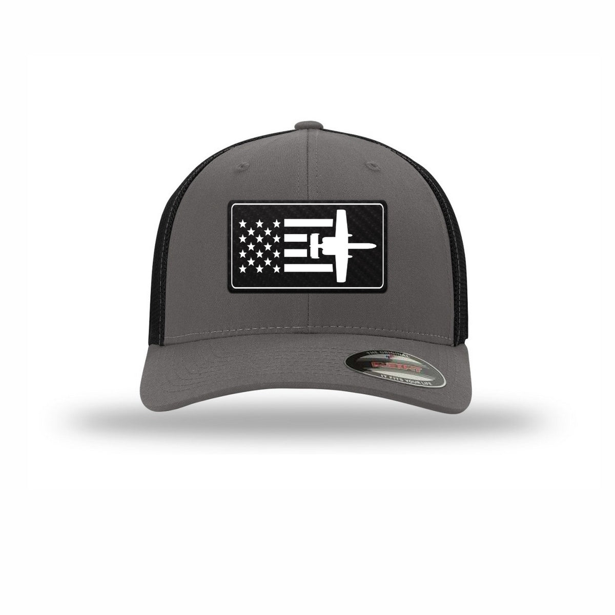 A-10 Aircraft Flag — GRAPHITE/BLACK