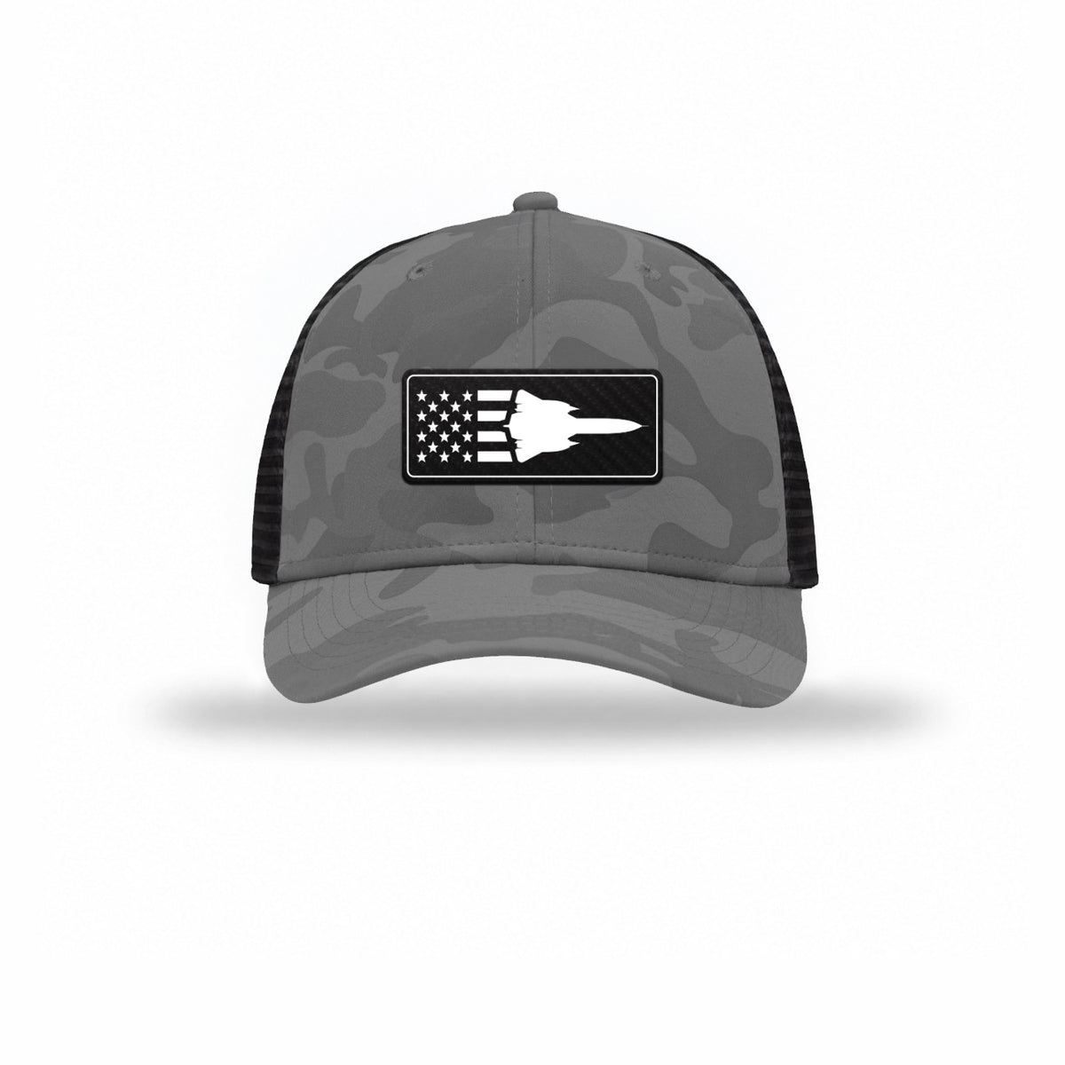 Sr-71 Aircraft Flag — GREY CAMO/BLACK
