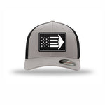 B-2 Aircraft Flag — SILVER/BLACK