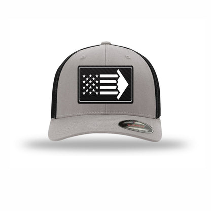 B-2 Aircraft Flag — SILVER/BLACK