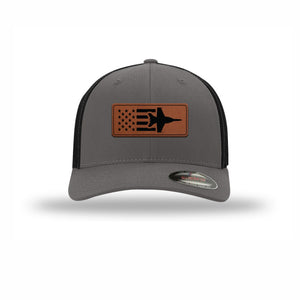 F-18 Aircraft Flag — GRAPHITE/BLACK