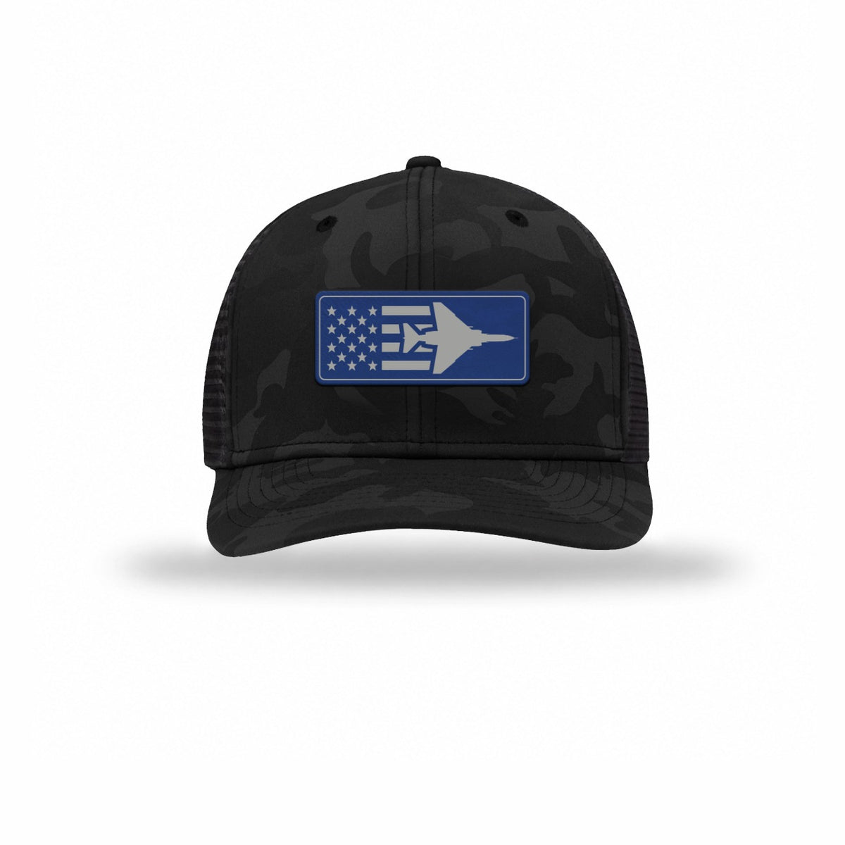 F-4 Aircraft Flag — BLACK CAMO/BLACK