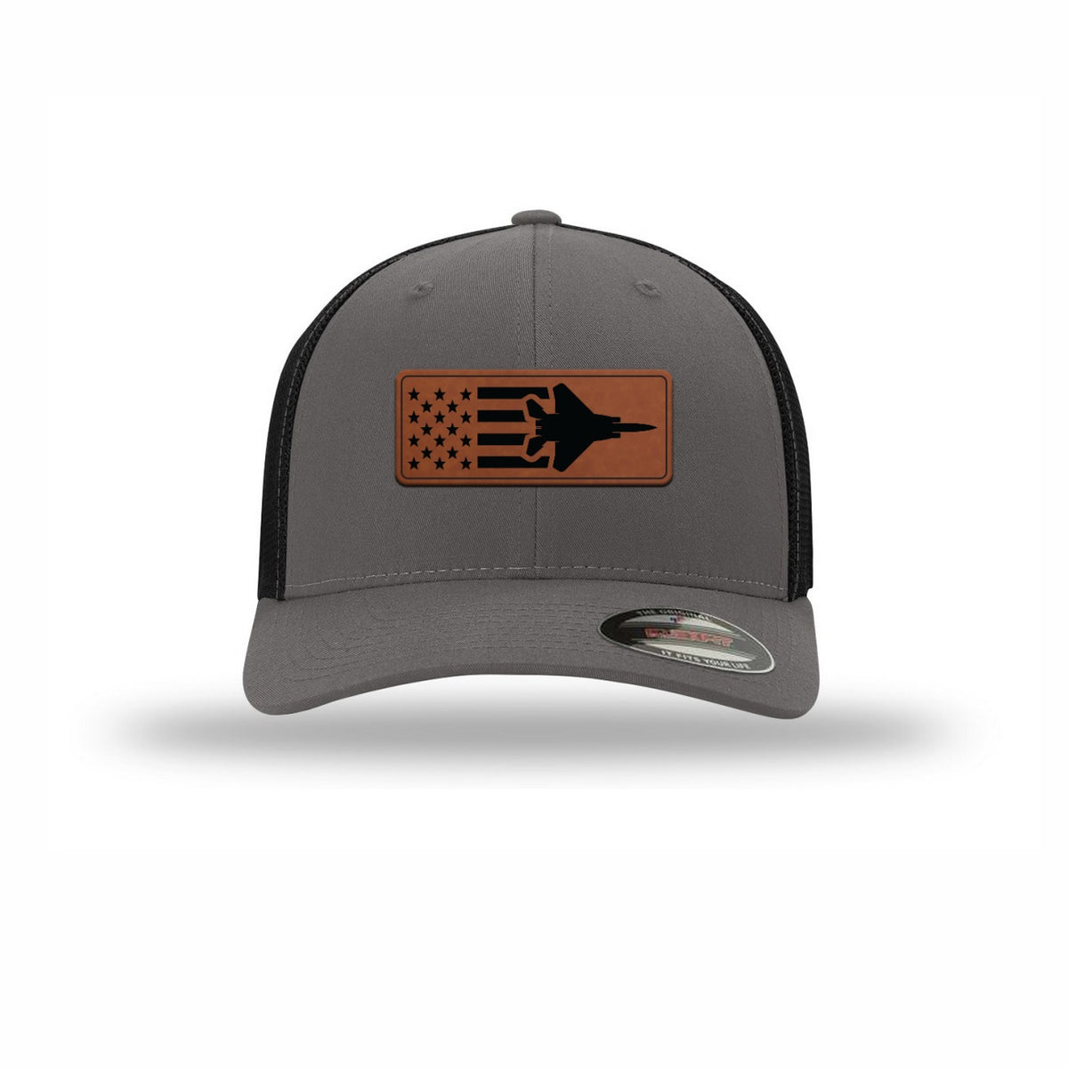F-15 Aircraft Flag — GRAPHITE/BLACK