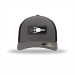 Sr-71 Aircraft Flag — GRAPHITE/BLACK