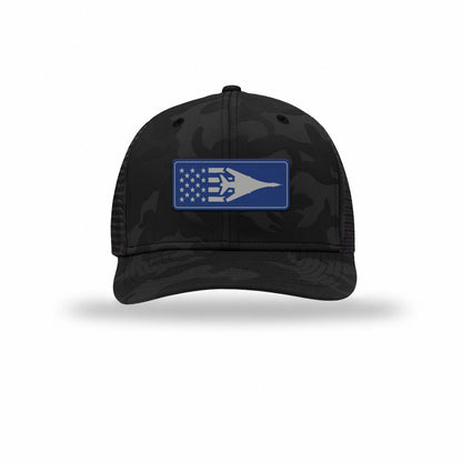 B-1 Aircraft Flag — BLACK CAMO/BLACK