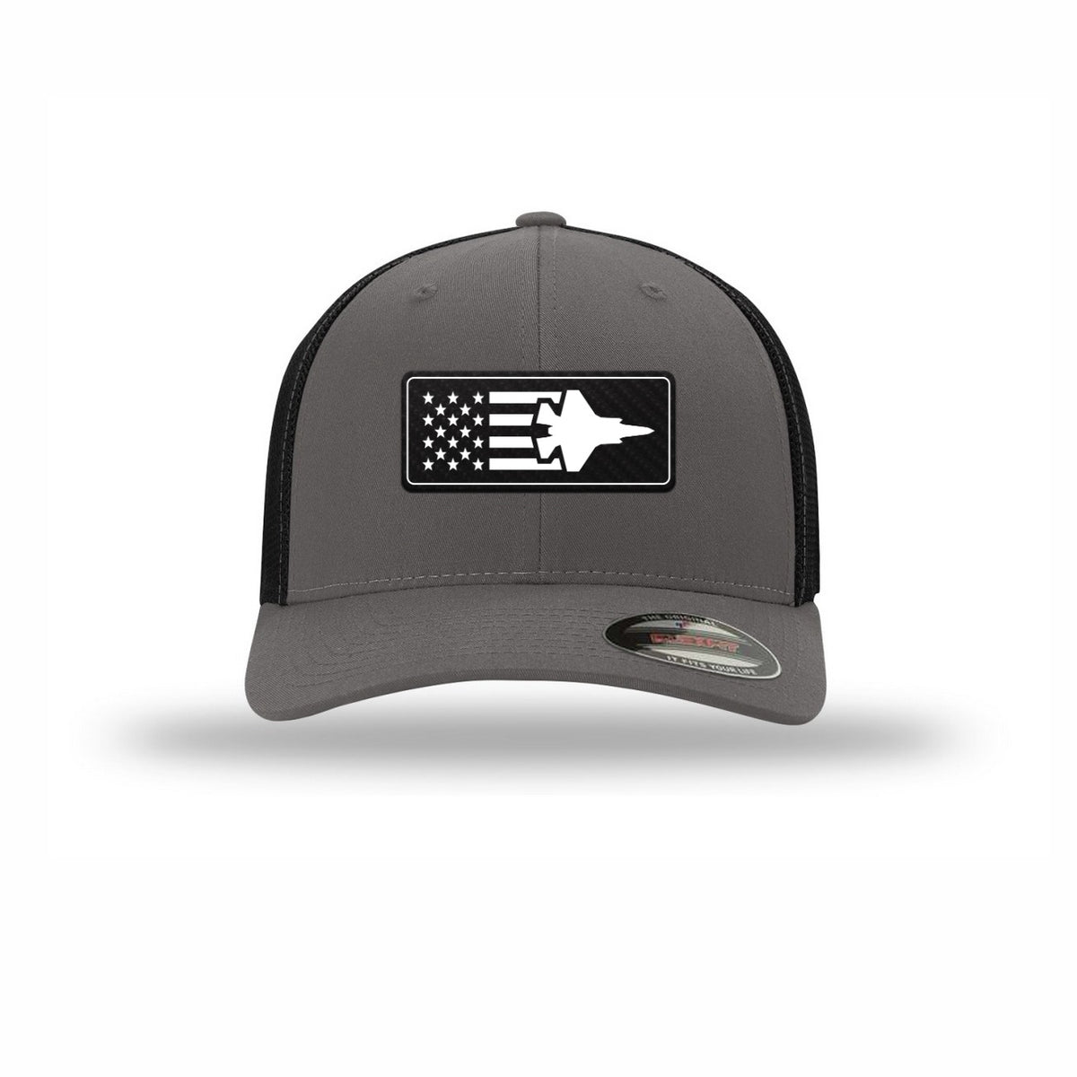 F-35 Aircraft Flag — GRAPHITE/BLACK