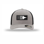 F-35 Aircraft Flag — SILVER/BLACK