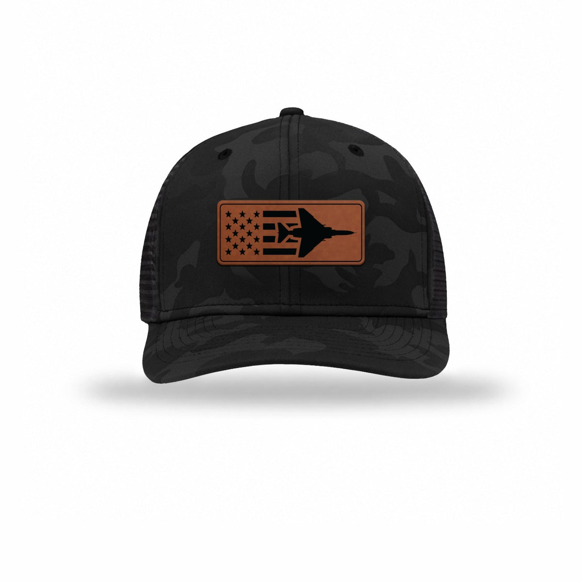 F-4 Aircraft Flag — BLACK CAMO/BLACK