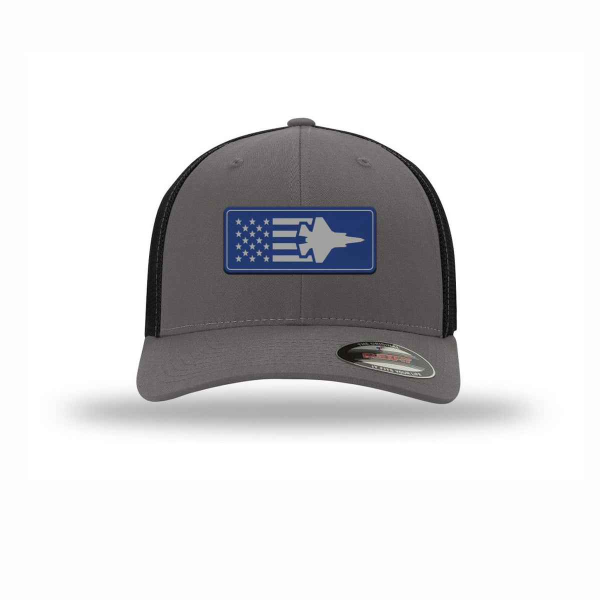 F-35 Aircraft Flag — GRAPHITE/BLACK