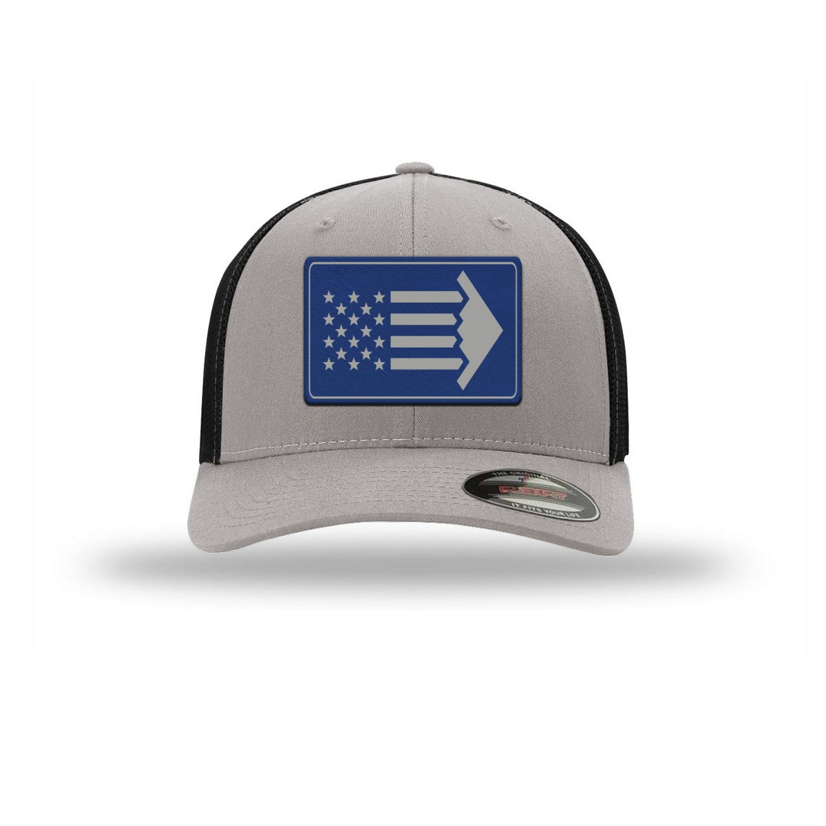 B-2 Aircraft Flag — SILVER/BLACK