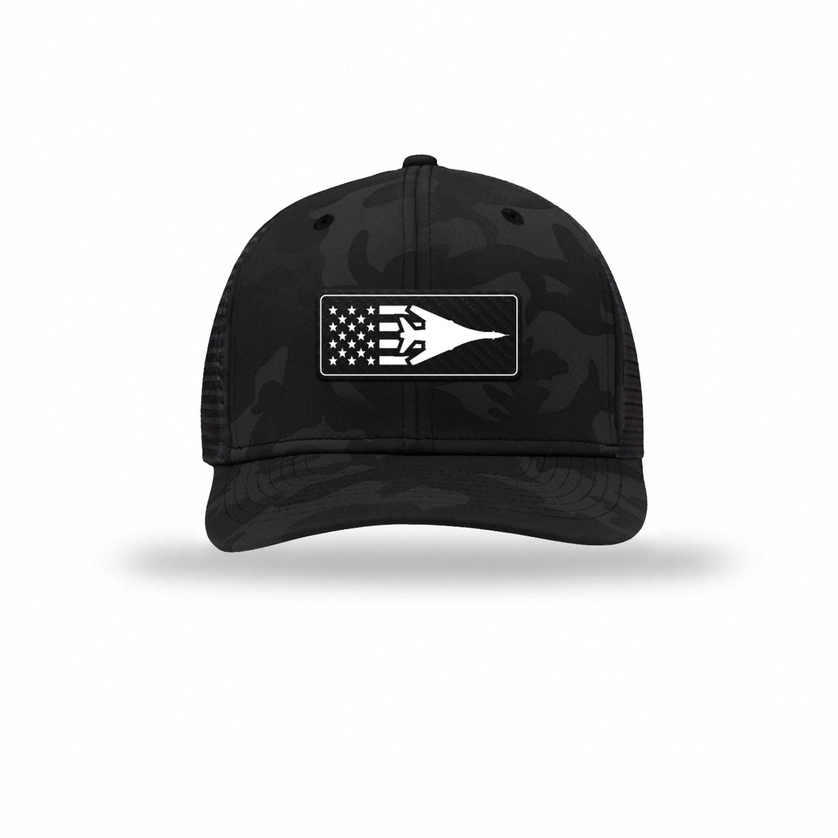 B-1 Aircraft Flag — BLACK CAMO/BLACK