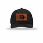 E-3 Aircraft Flag — BLACK CAMO/BLACK