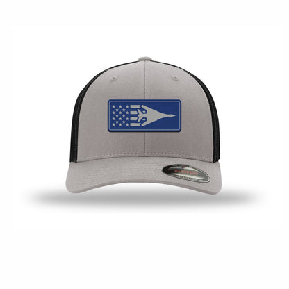 B-1 Aircraft Flag — SILVER/BLACK
