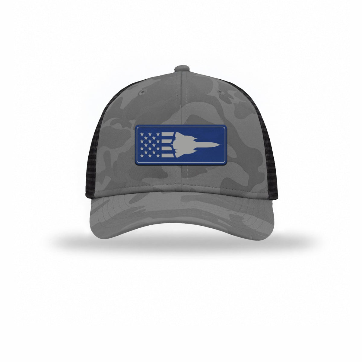 Sr-71 Aircraft Flag — GREY CAMO/BLACK