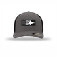F-22 Aircraft Flag — GRAPHITE/BLACK