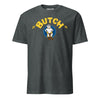 "Butch" B-25D WWII Nose Art T-Shirt - Charcoal Heather
