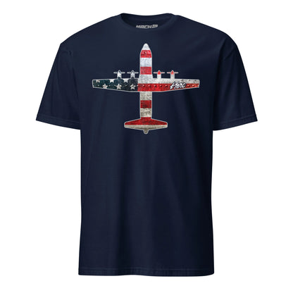 C-130 "Herc" Rivet Flag T-Shirt