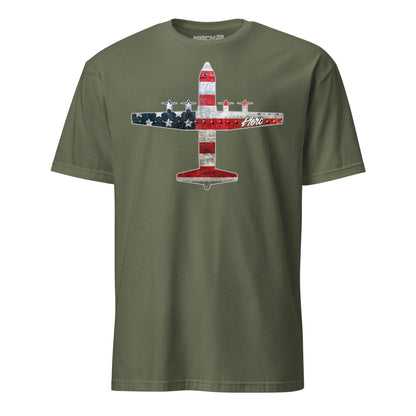 C-130 "Herc" Rivet Flag T-Shirt