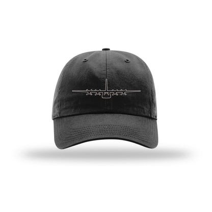 C-130 Hercules Silhouette Dad Hat