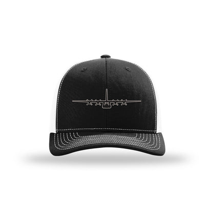C-130 Hercules Silhouette Structured Trucker Hat
