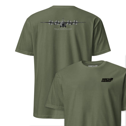 C-130 Rollin' Down the Strip Front & Back T-Shirt