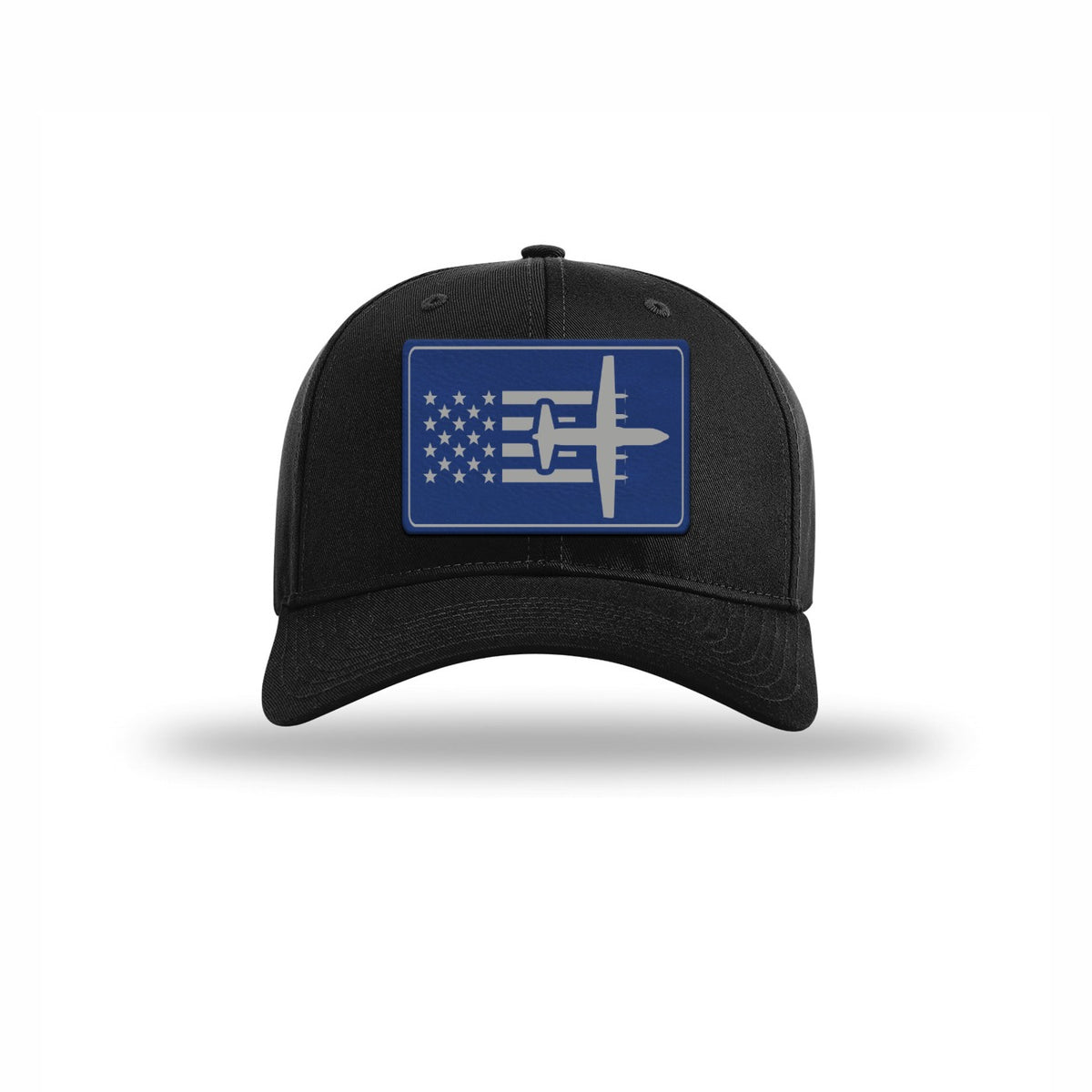 C-130 Aircraft Flag — BLACK