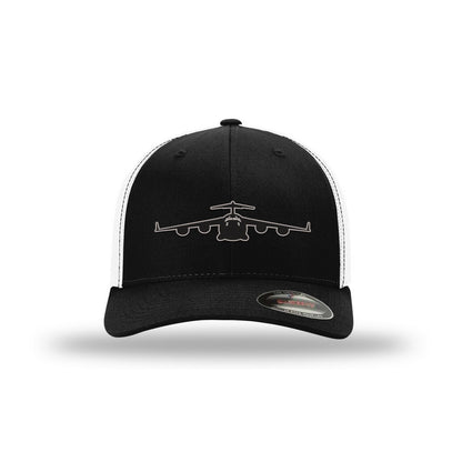 C-17 Globemaster Silhouette Flexfit Trucker Hat