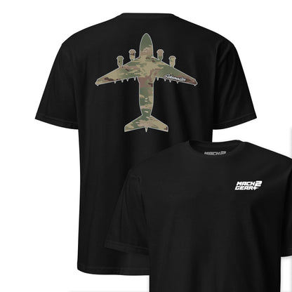 C-17 "Globemaster" OCP Camo Silhouette Front & Back T-Shirt