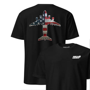 C-5 "Galaxy" Rivet Flag Front & Back T-Shirt