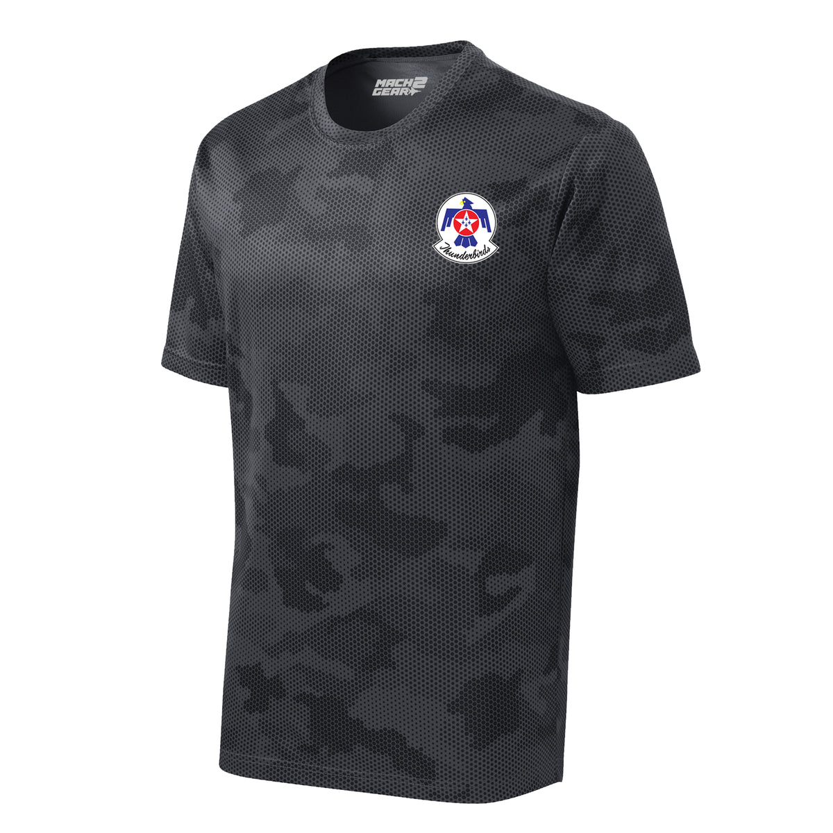 Thunderbirds Crest — Camohex Iron Grey
