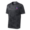 340th Weapons Squadron Camohex Performance T-Shirt - Camohex Iron Grey