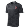 176th Fighter Squadron Camohex Performance T-Shirt - Camohex Iron Grey