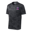 514th Flight Test Squadron Camohex Performance T-Shirt - Camohex Iron Grey