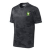 555th Fighter Squadron Camohex Performance T-Shirt - Camohex Iron Grey